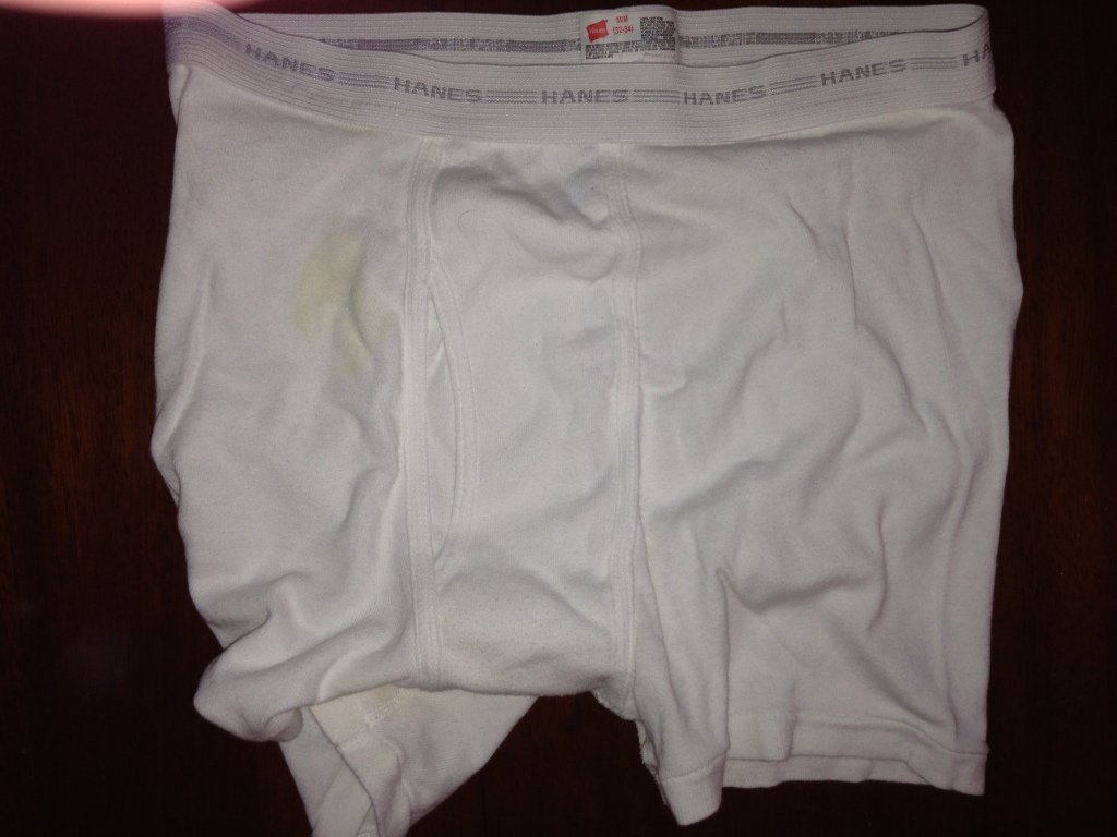hanes white breifs size L