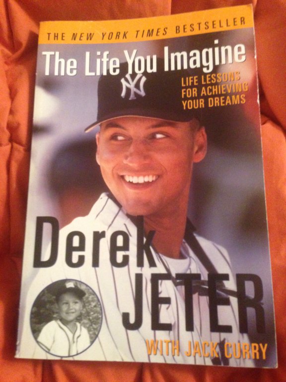 derek jeter the life you imagine paperback book