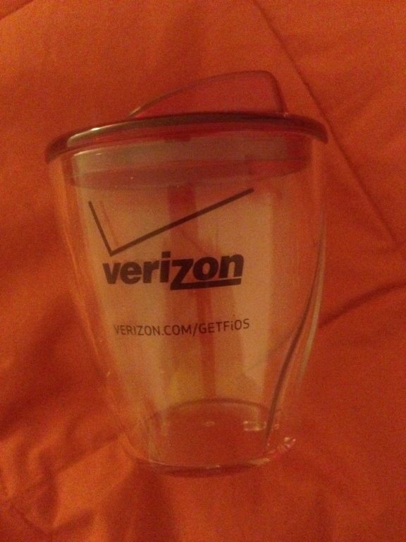 Verizon Fios twist cup 12oz