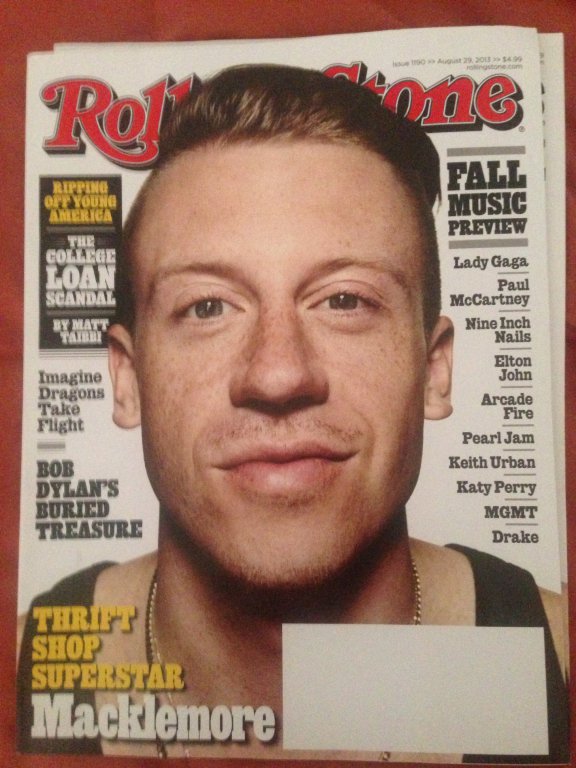rolling stone magazine macklemore cover 2013