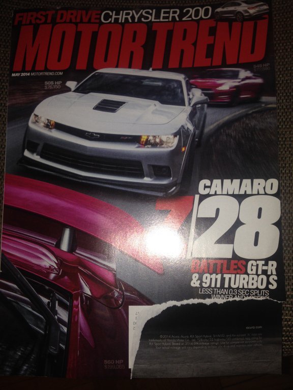Motor Trend magazine June 2014