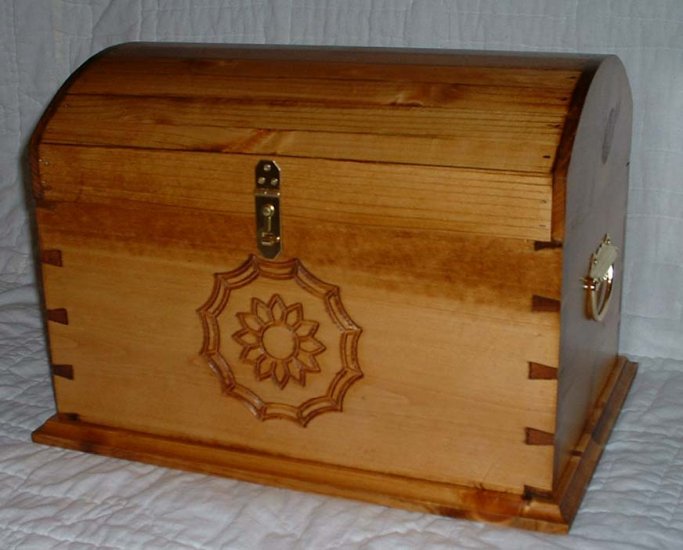 Beauitful Dovetailed Trunk...
