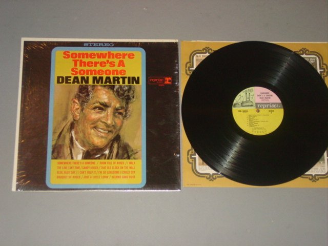 DEAN MARTIN-SOMEWHERE THERES A SOMEONE REPRISE LP 1966