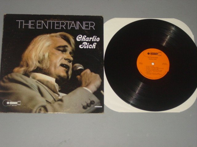 charlie rich the entertainer buckboard lp 1970s