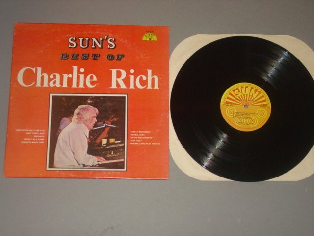 charlie rich sun's best of charlie rich sun135 sun lp 1974