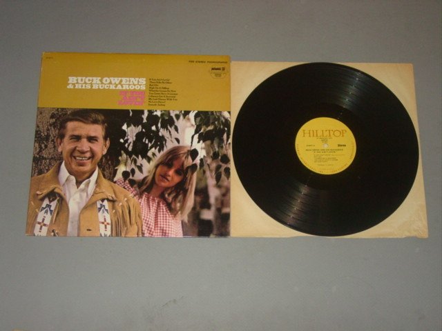 buck owens if you ain't lovin' hilltop lp record 1968