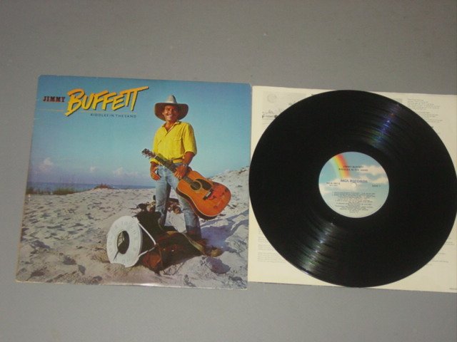 jimmy buffett riddles in the sand mca lp 1984