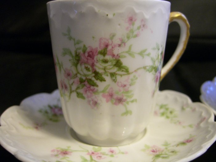 Haviland Limoges Tea Cup Set of 2 / Great Condition