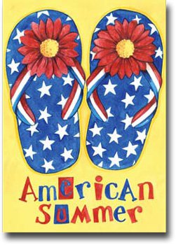 American Summer Toland Art Banner