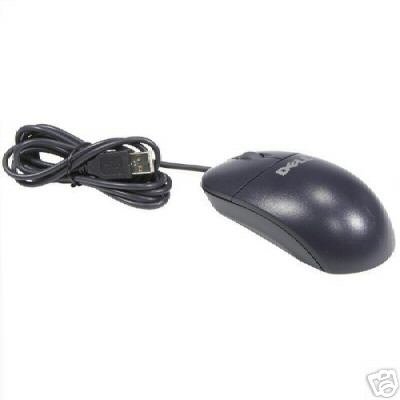 NEW USB Dell Ball Mouse w/ Scroll Wheel