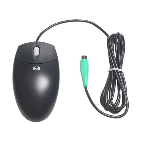 New HP PS2 Ball Mouse w/ Scroll Wheel