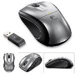 Logitech V450 Laser Cordless Notebook Compact USB Mouse
