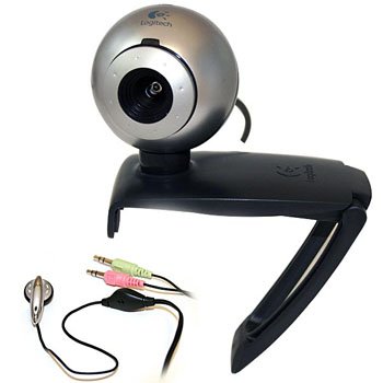 Logitech QuickCam Connect / IM 2.0 USB Webcam w/Headset