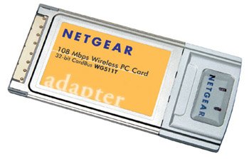Netgear WG511T 802.11g 108mbps CardBus Wireless Adapter
