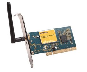 Netgear WG311 V3 802.11g Wireless PCI Network WiFi Card