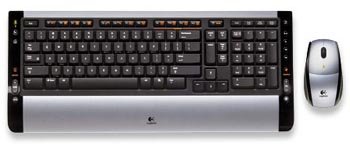 Logitech Cordless Desktop S510 Keyboard +Wireless Mouse