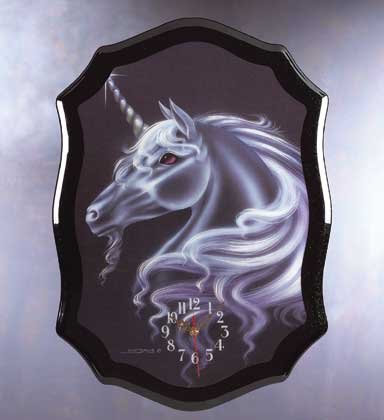 Unicorn Head Clock