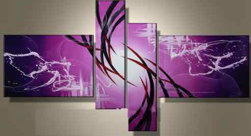 Framed!! Huge Home Decor Beautiful Handmade Oil Painting on Canvas Wall Art
