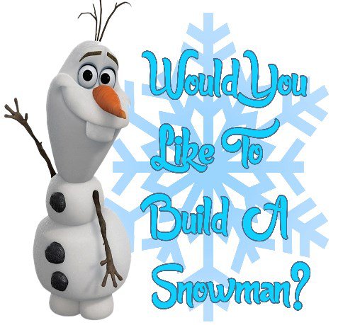 Olaf Would You Like To Build A Snowman Frozen Child's Large T-Shirt