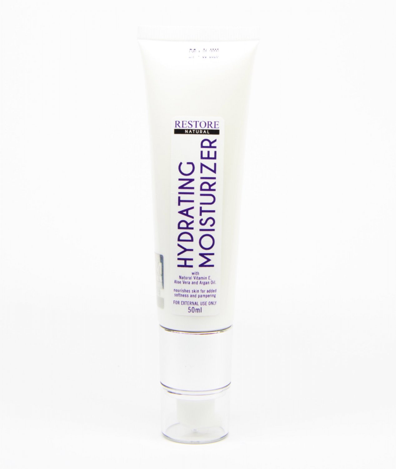 Restore Hydrating Moisturizer with Natural Vitamin E, Argan Oil and Aloe Vera Juice - 50ml