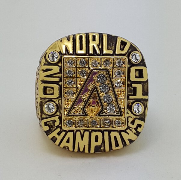2001 Arizona Diamondbacks Baseball championship ring size 11 US