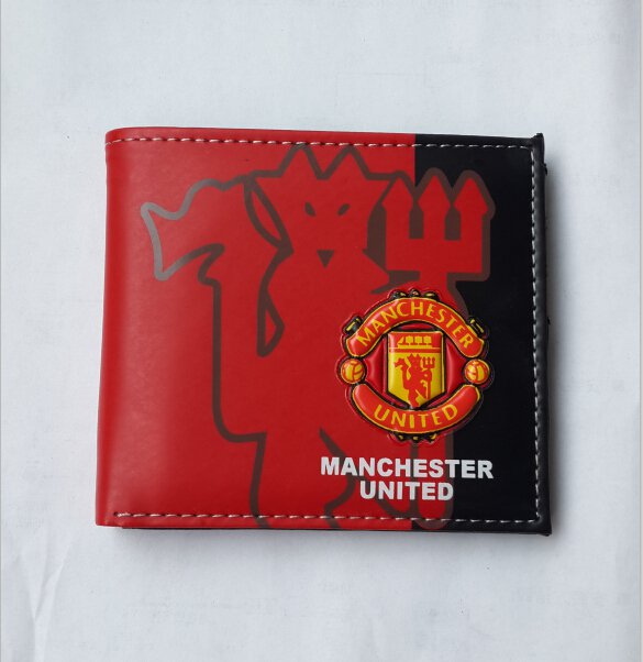 110x98 Manchester United wallet football soccer purse PU fashion beauty