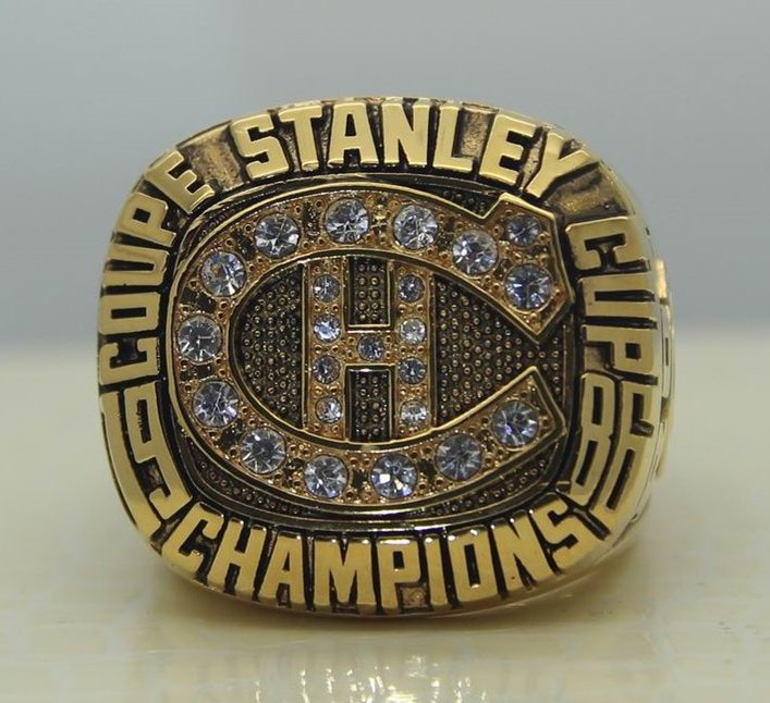 1986 NHL Montreal Canadiens Stanley Cup Hockey championship ring size 9-13 US