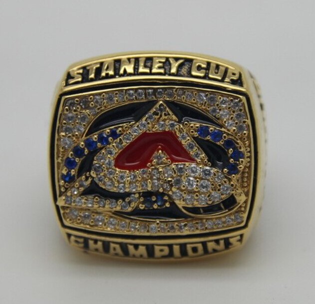 2001 Colorado Avalanche Stanley Cup NHL ring Hockey championship ring size 9-13 US