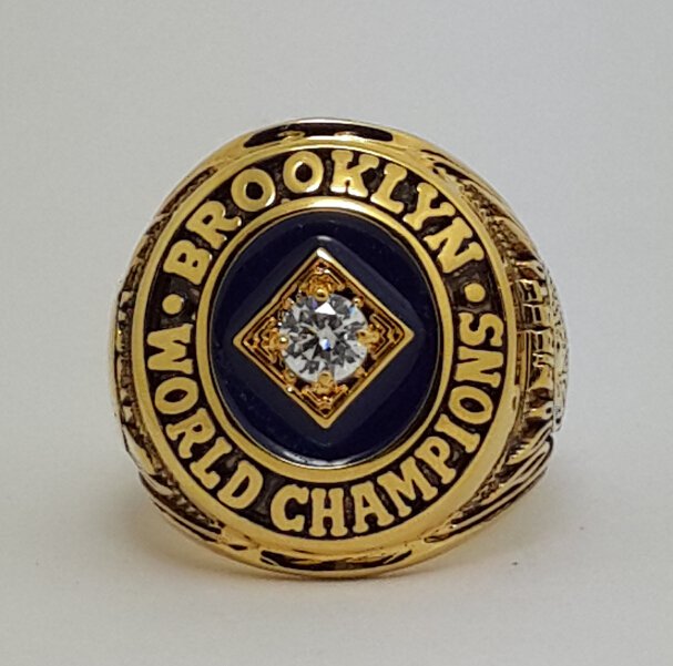 1955 Brooklyn Dodgers Baseball championship ring MLB ring size 9-13 US