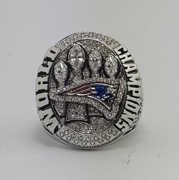 2014 2015 New England Patriots XLIX super bowl championship ring size 8-14 US NEW
