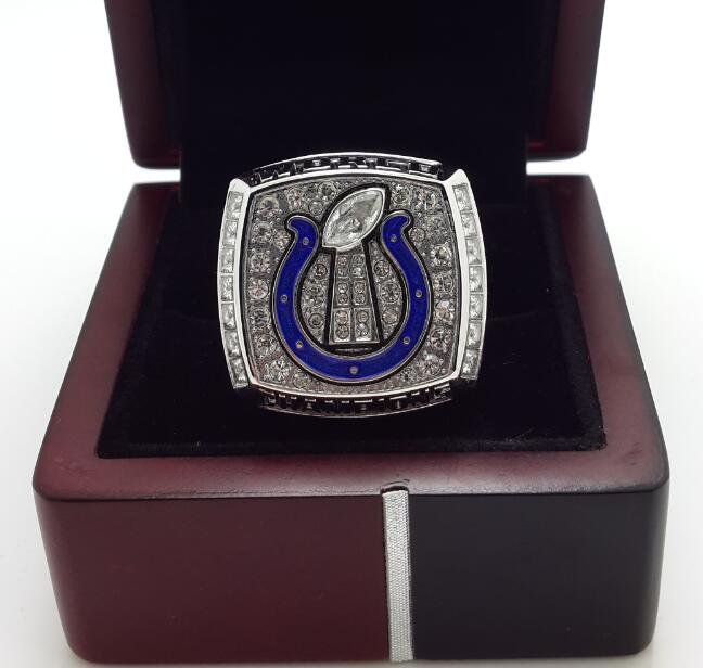 2006 Indianapolis Colts super bowl championship ring size 8-14 US with wooden box