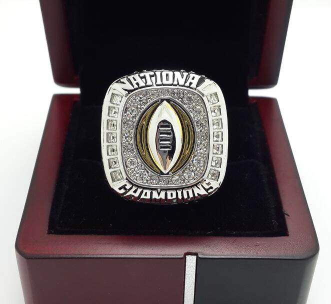 2015 2016 Alabama Crimson Tide CPF National Football NCAA Championship Ring 8-14S + Wooden case