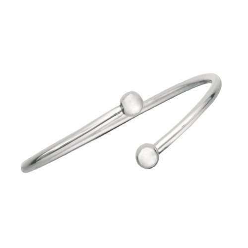 Personality bead chram jewelry collection Sterling Silver , "7.25" silver bangle