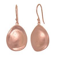 Stardust teardrop earrings in sterling silver