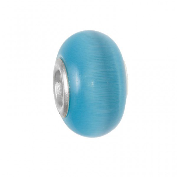 Personality blue Cats Eye bead
