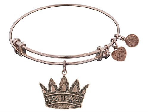 Angelica jewelry Collection Zeta Tau Alpha Expandable Bangle - Style No. PGEL1236
