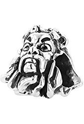 Personality Beads Sterling Silver Wizard of Oz Cowardly Lion Head Bead Charm