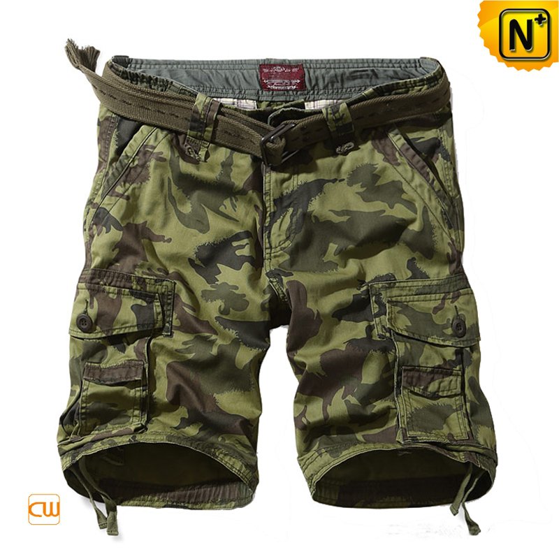 Army Camouflage Cargo Shorts for Men CW140161