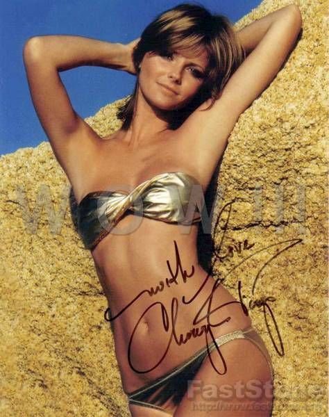 Gorgeous CHERYL TIEGS Signed Autograph X Inch Picture Photo REPRINT