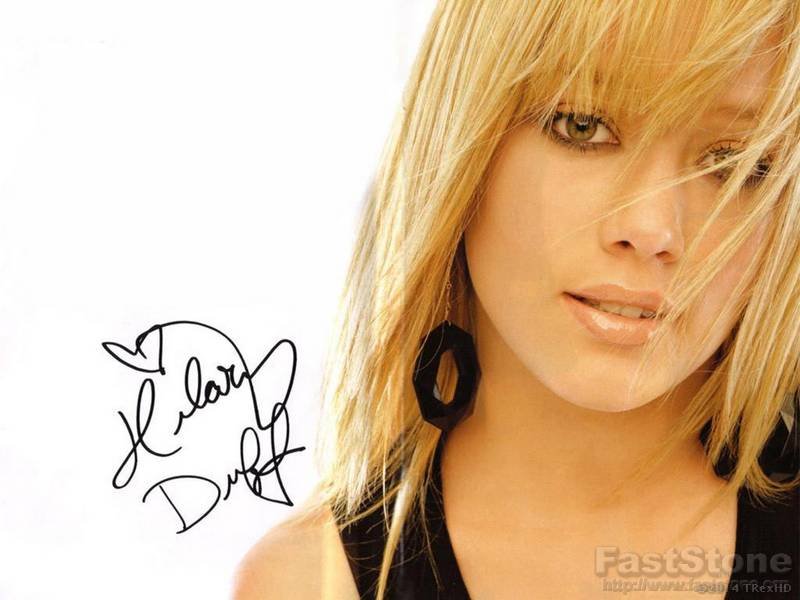 HILARY DUFF Autographed Signed 8x10 Photo Picture REPRINT HILARY DUFF Autographed Signed 8x10 Photo Picture REPRINT
