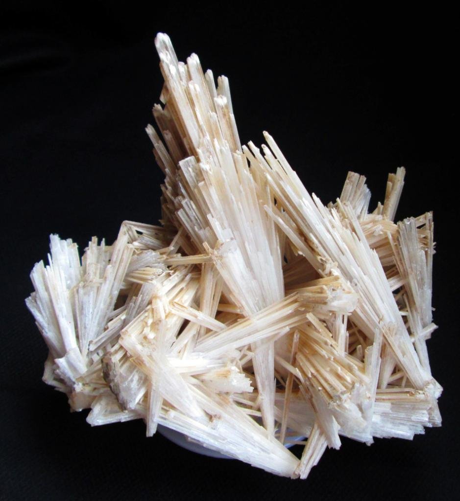 UNUSUAL SCOLECITE MINERALS FORMATION COLLECTIBLES SPECIMENS INDIA PIECE