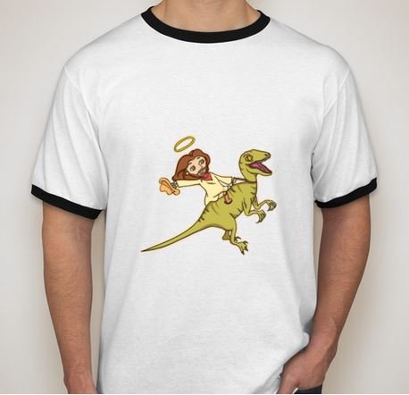 Jesus on Dinosaur