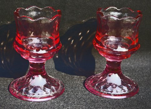 Cranberry Fenton Glass Cordials
