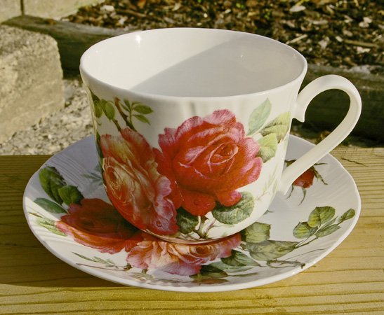 Roy Kirkham Tea Cup and Saucer