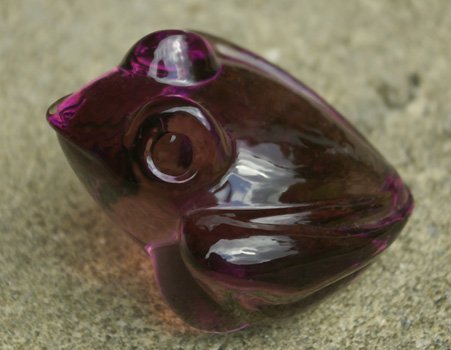 Purple Fenton Frog