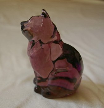 Purple Fenton Cat