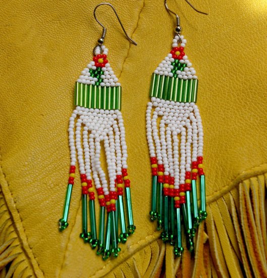 Montana Made Beaded Earrings #022