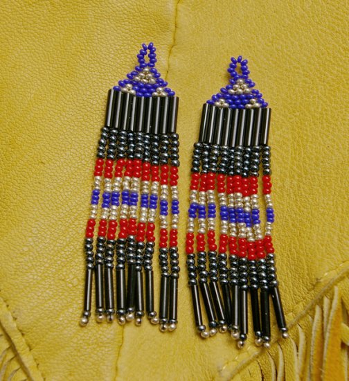 Montana Made Beaded Earrings #033