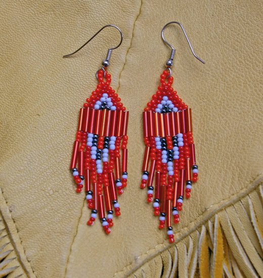 Montana made Beaded Earrings #31