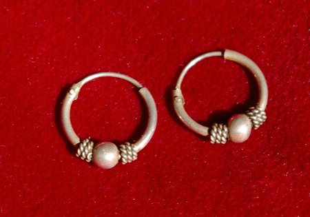 Sterling Silver Hoop Earrings